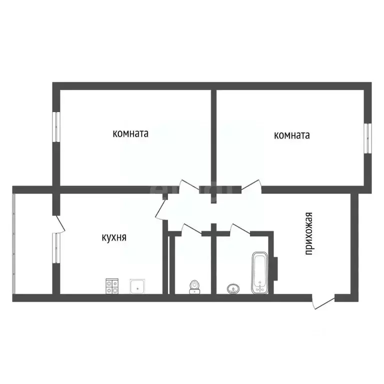 2-к кв. Воронежская область, Воронеж Газовый пер., 15М (74.8 м) - Фото 2