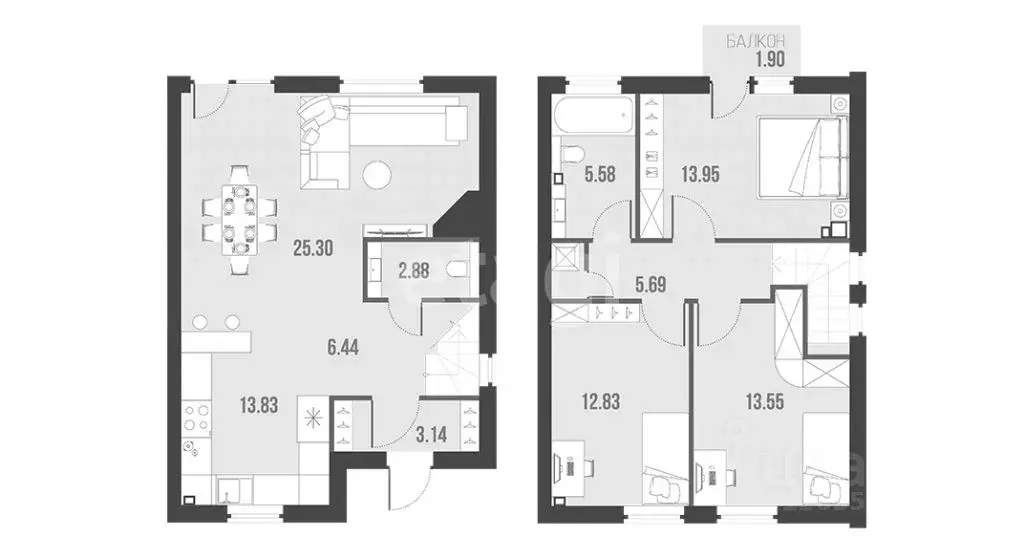 Дом в Костромская область, Кострома Пантусово мкр, ул. Михалевская, 33 ... - Фото 2
