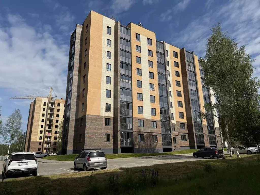 2-к. квартира, 66,8 м, 1/9 эт. - Фото 0