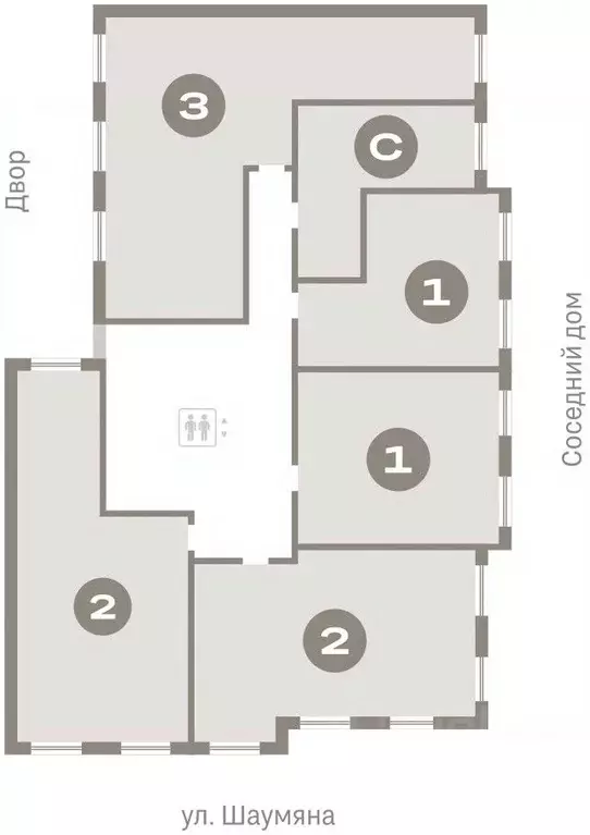 2-к кв. Свердловская область, Екатеринбург пер. Торфяной, 4 (77.7 м) - Фото 2
