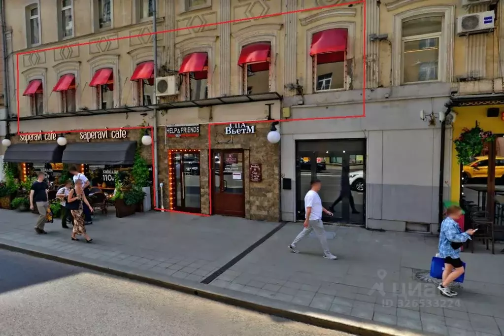 Помещение свободного назначения в Москва 1-я Тверская-Ямская ул., 27 ... - Фото 1