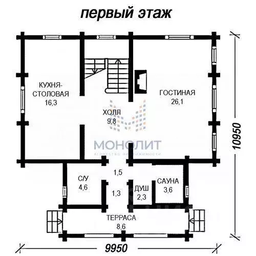 Дом, 130 м - Фото 1
