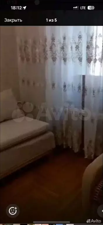 Койко-место 41,7 м в 1-к., 4/5 эт. - Фото 0