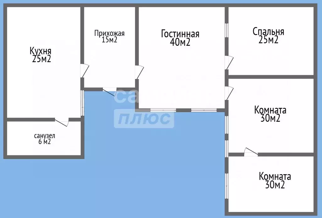 Дом в Дагестан, Махачкала ул. Коркмасова, 25 (171 м) - Фото 1