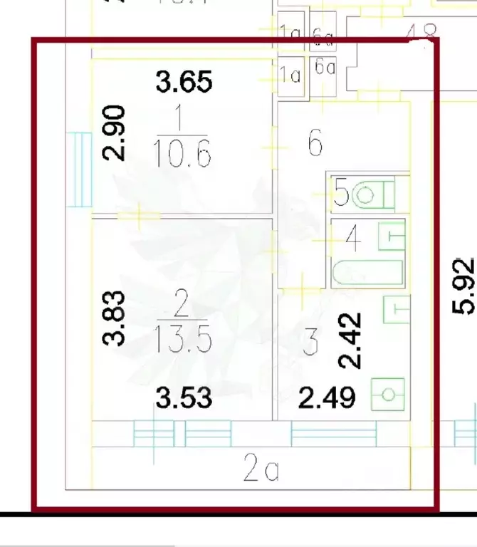 2-к кв. Москва проезд Донелайтиса, 12К1 (38.8 м) - Фото 2