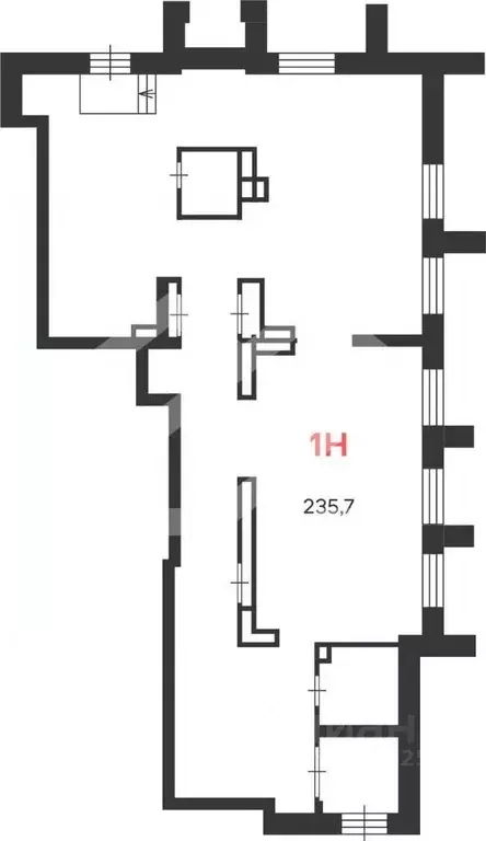 Помещение свободного назначения в Москва Ташкентская ул., 29к1 (236 м) - Фото 2