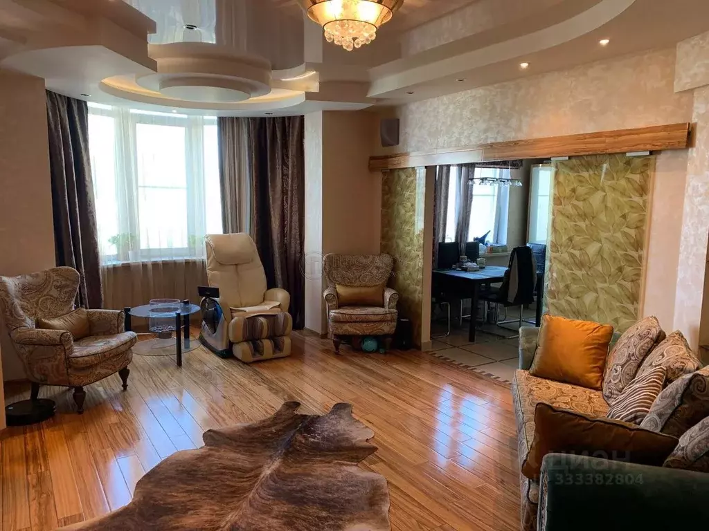 3-к кв. Москва Филевский бул., 24к3 (114.1 м) - Фото 1