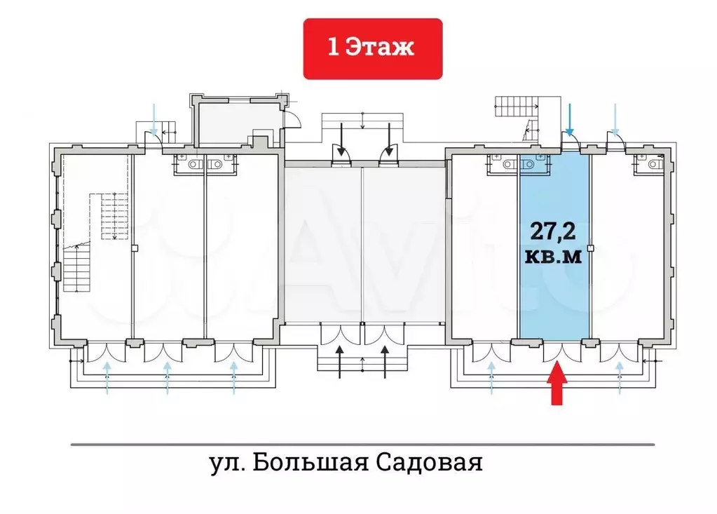 Аренда Торгового помещения на трафике - 27,2 м - Фото 0
