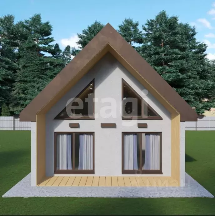 Дом в Тюменская область, Нижнетавдинский муниципальный округ, ... - Фото 1