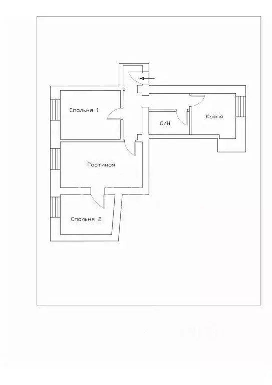 3-к кв. Москва Комсомольский просп., 5/2 (84.0 м) - Фото 2