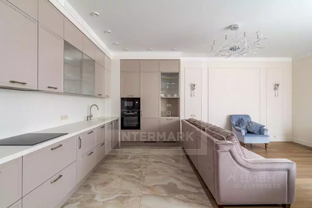 4-к кв. Москва 1-й Смоленский пер., 17 (142.0 м) - Фото 1