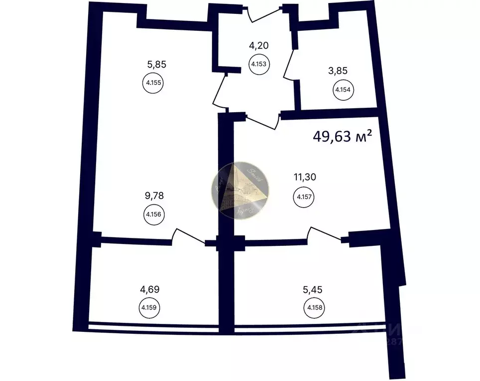 1-к кв. Крым, Феодосия муниципальный округ, Коктебель пгт ул. ... - Фото 2
