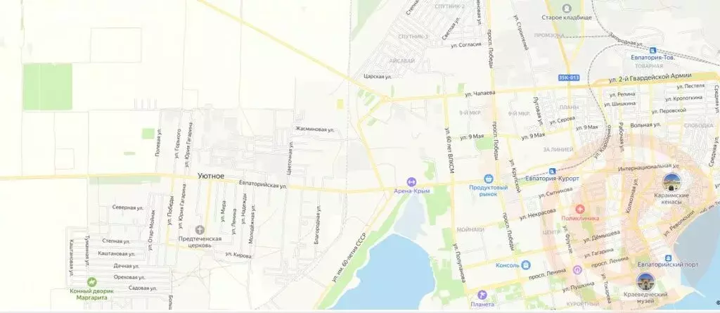 Участок в Сакский район, Уютненское сельское поселение (60 м) - Фото 1