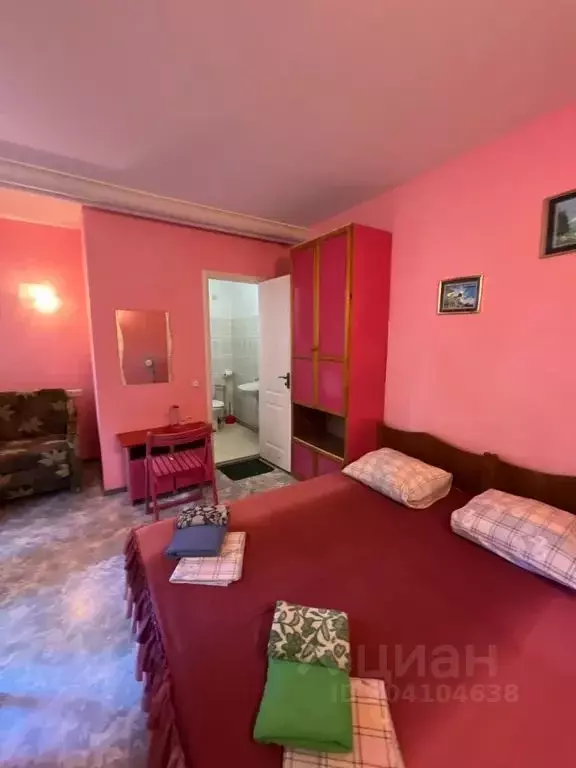 Комната Крым, Сакский район, Молочненское с/пос, с. Витино ул. ... - Фото 1