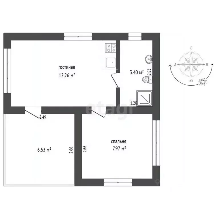 Дом в Тюменская область, Тюменский муниципальный округ, с. Кулига, ... - Фото 2