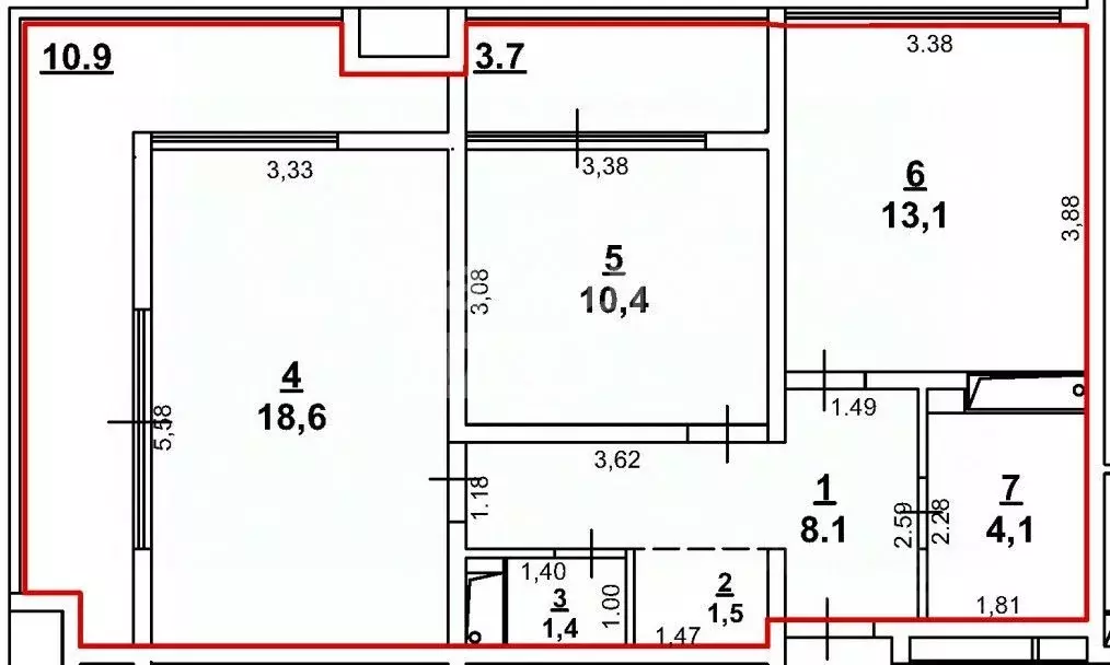 3-к кв. Крым, Феодосия муниципальный округ, Коктебель пгт ул. ... - Фото 2
