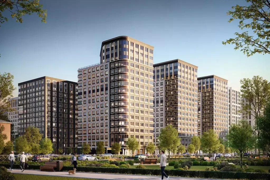 2-к кв. Санкт-Петербург Аурум жилой комплекс (55.26 м) - Фото 2