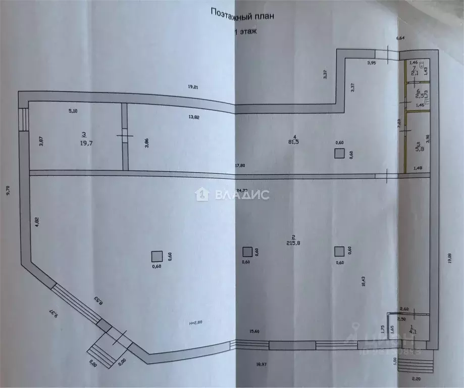 Торговая площадь в Карелия, Беломорск Октябрьская ул., 9Б (343 м) - Фото 2