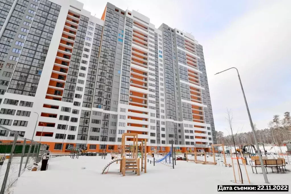 Студия Свердловская область, Екатеринбург Уктус жилрайон, Светлый мкр, ... - Фото 1