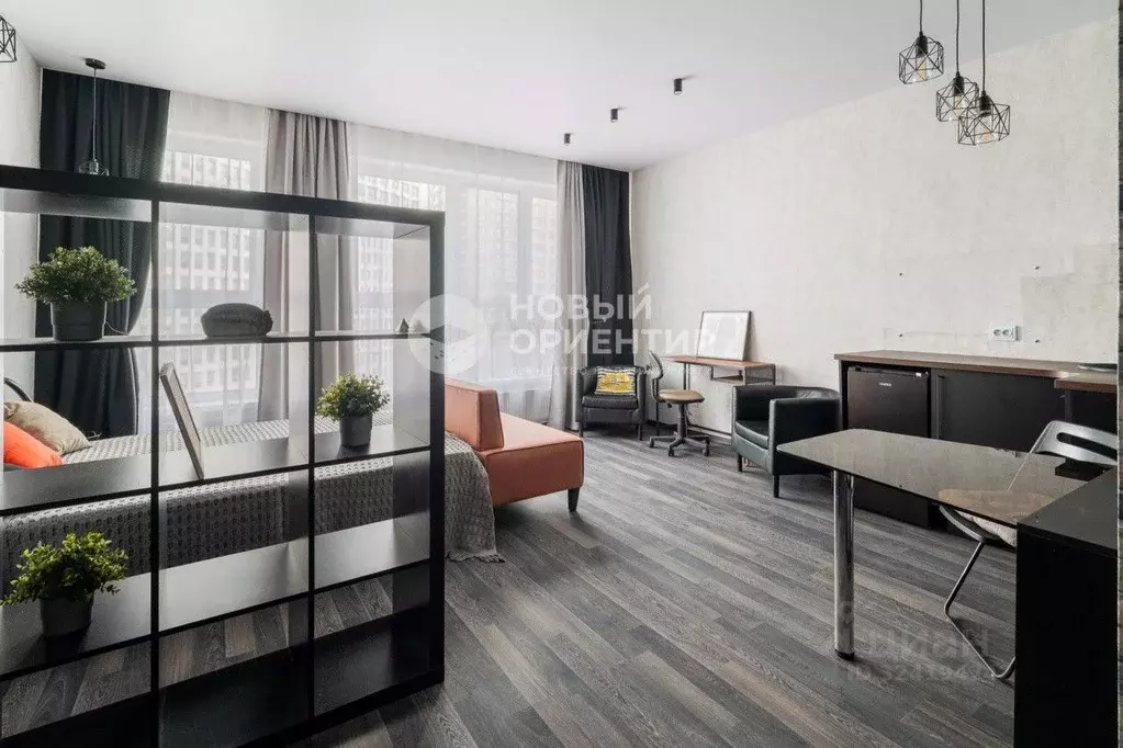 Студия Свердловская область, Екатеринбург ул. Мира, 47/7 (32.0 м) - Фото 2