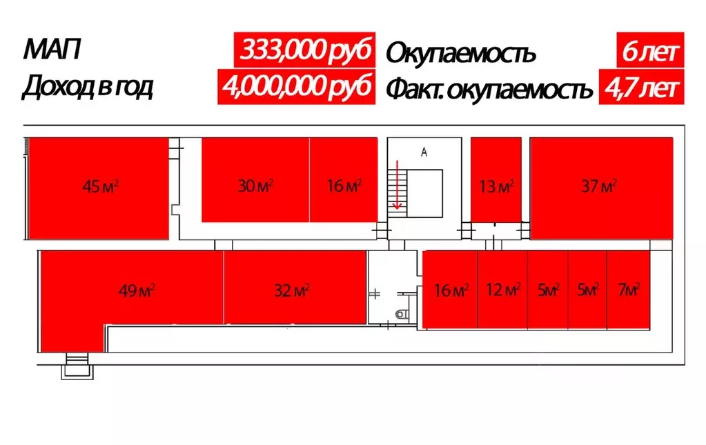 Помещение свободного назначения в Москва ул. Марии Ульяновой, 9К3 (324 ... - Фото 1