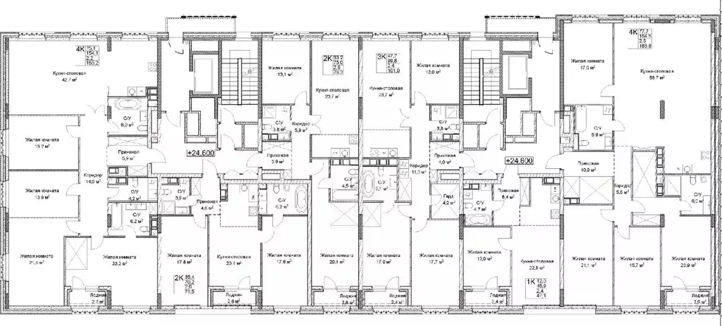 1-к кв. Нижегородская область, Нижний Новгород ул. Максима Горького, ... - Фото 2