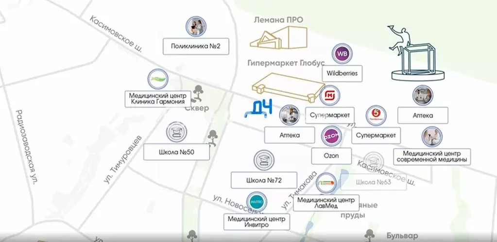 1-к кв. Рязанская область, Рязанский район, Дядьковское с/пос, с. ... - Фото 2