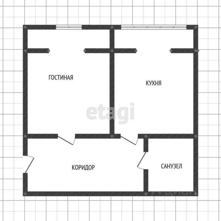 2-к кв. Краснодарский край, Горячий Ключ ул. Ленина, 201 (65.0 м) - Фото 1