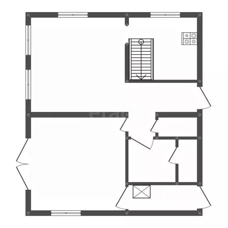 Дом в Амурская область, Свободный ул. 50 лет Октября, 255 (217 м) - Фото 2