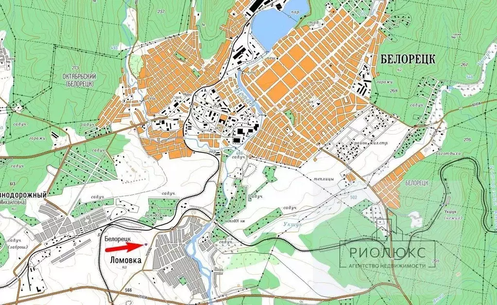 Участок в Башкортостан, Белорецкий район, с. Ломовка  (15.0 сот.) - Фото 2