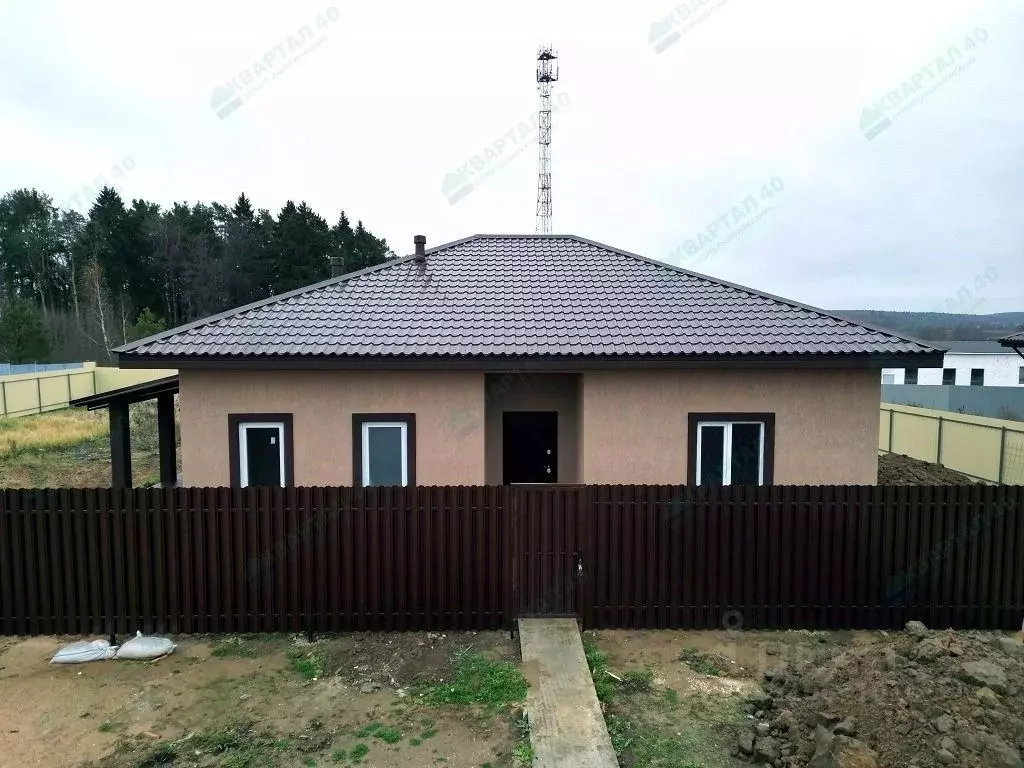 Дом в Калужская область, Боровский муниципальный округ, Совьяки с/пос, ... - Фото 2