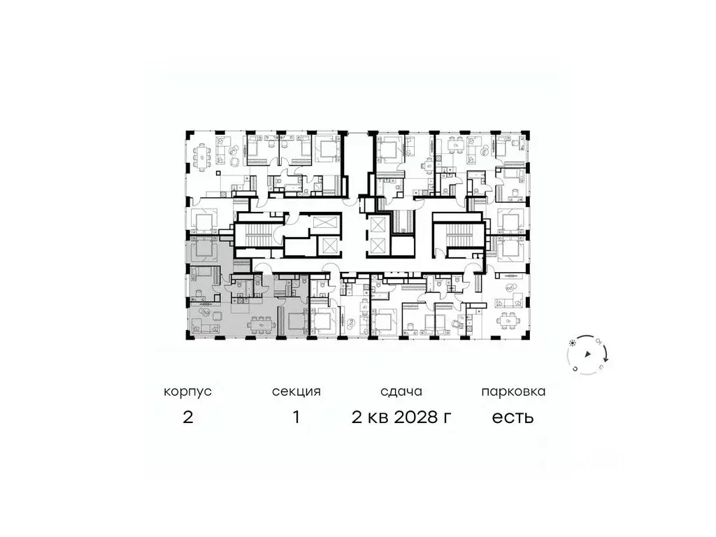 4-к кв. Москва Левел Звенигородская жилой комплекс (94.7 м) - Фото 1