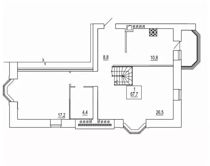 3-к кв. Новгородская область, Великий Новгород Славянская ул., 45 ... - Фото 2