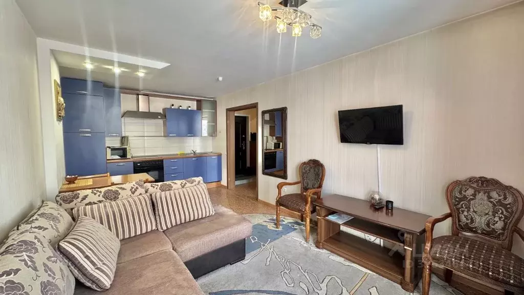 1-к кв. Кемеровская область, Новокузнецк просп. Н.С. Ермакова, 2 (37.8 ... - Фото 2