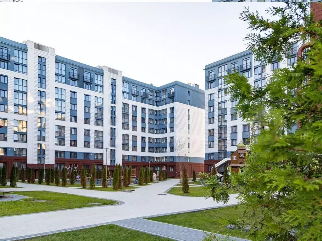1-к. квартира, 34,1 м, 4/9 эт. - Фото 0