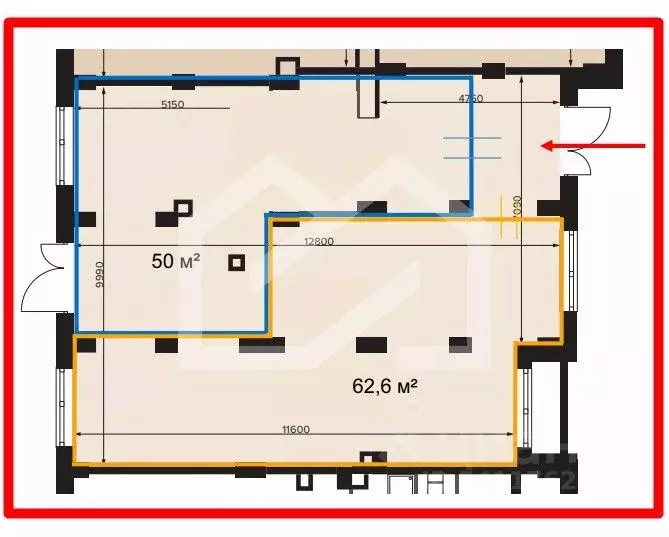 Помещение свободного назначения в Московская область, Люберцы ул. ... - Фото 2