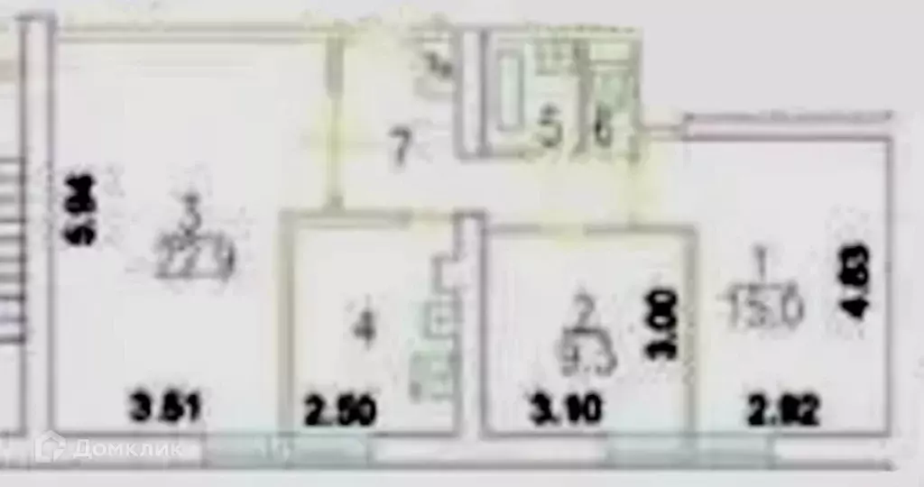 Продаётся 3-к квартира, 65 м - Фото 1