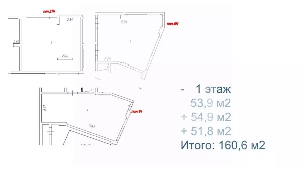 Помещение свободного назначения в Москва ул. Петра Кончаловского, 5 ... - Фото 2
