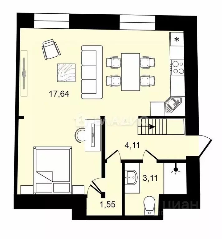 5-к кв. Санкт-Петербург ул. Жуковского, 7-9 (284.3 м) - Фото 1