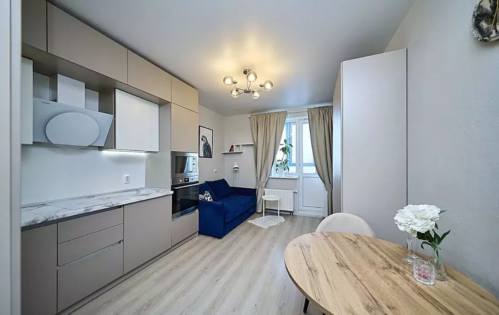 Студия Санкт-Петербург Парашютная ул., 42к1 (22.5 м) - Фото 2