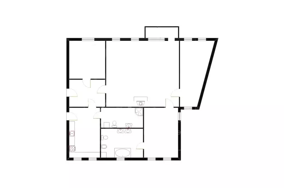 4-комнатная квартира: Москва, улица Покровка, 42с6 (164.1 м) - Фото 1