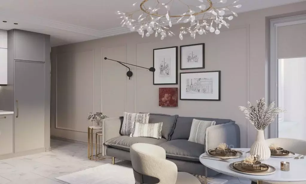 2-к кв. Санкт-Петербург просп. Крузенштерна, 2 (56.6 м) - Фото 2