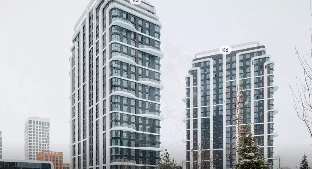 3-к кв. Москва ул. Нижние Мневники, 16к6 (74.0 м) - Фото 1