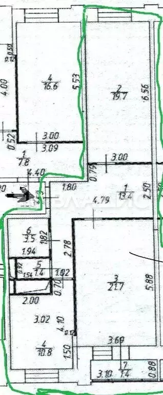 Квартира-студия: Одинцово, улица Маршала Жукова, 23к1 (73 м) - Фото 1
