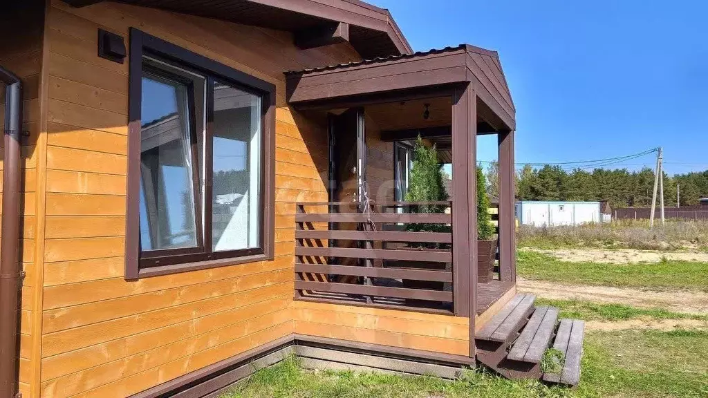 Дом в Калужская область, Перемышльский муниципальный округ, Хотисино ... - Фото 1