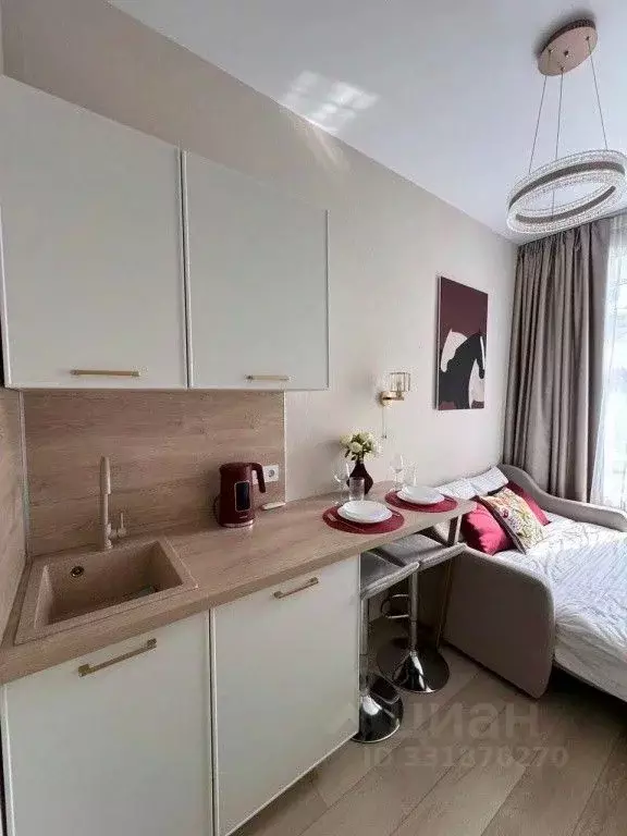 1-к кв. Москва Новая Басманная ул., 35С1 (18.0 м) - Фото 1