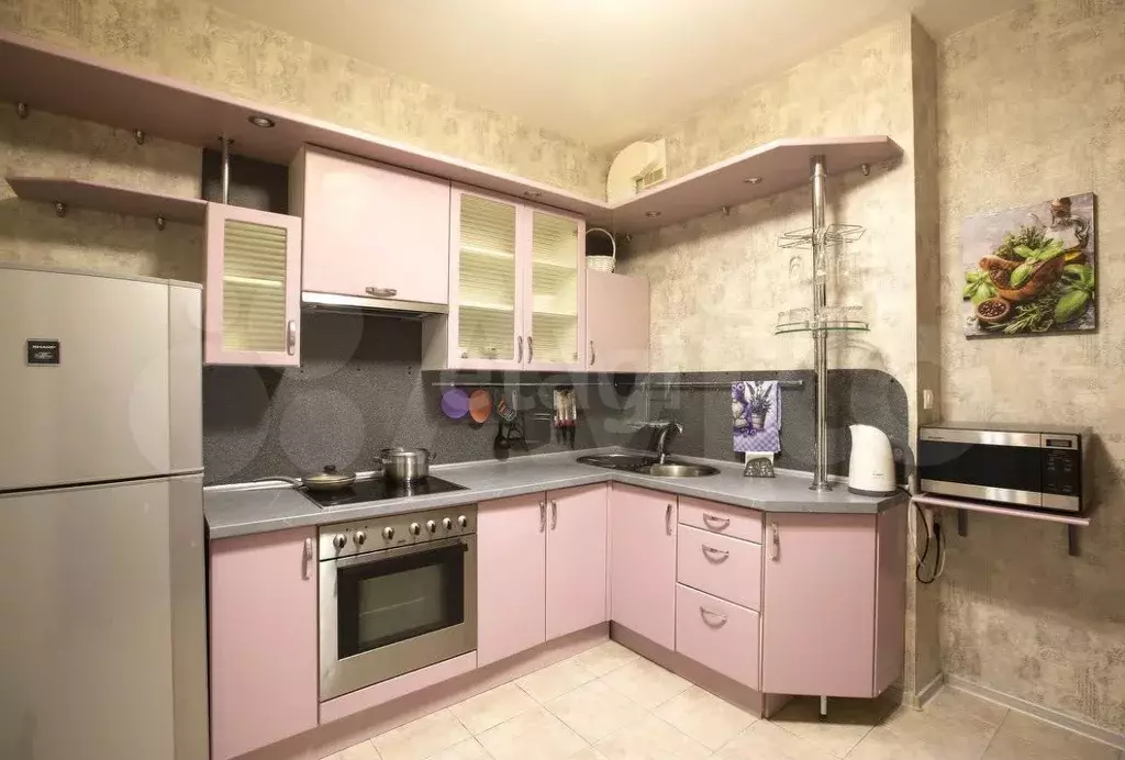 1-к. квартира, 40 м, 6/17 эт. - Фото 1