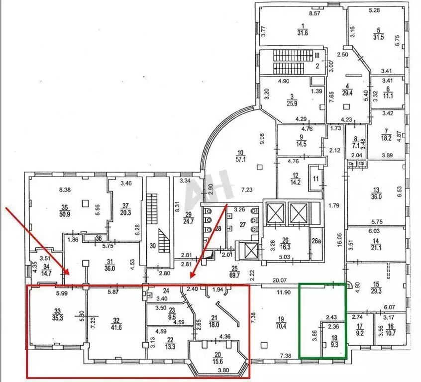 Офис (166 м) - Фото 2