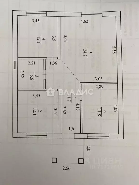 Дом в Воронежская область, Новоусманский район, с. Бабяково Молодежная ... - Фото 2