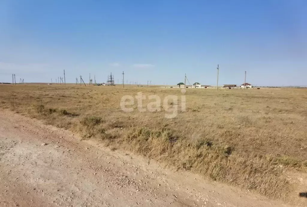 Участок в Крым, Черноморский район, Медведевское с/пос, с. Медведево ... - Фото 1